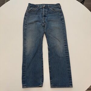 Levi's 501 Jeans Straight Leg Denim Blue Vintage W32 L29*‎
